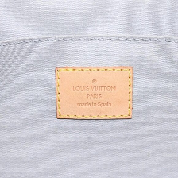 LOUIS VUITTON Monogram Vernis Roxbury Drive Hand Bag Perle M91374 LV Auth BA3610 - Picture 10 of 16